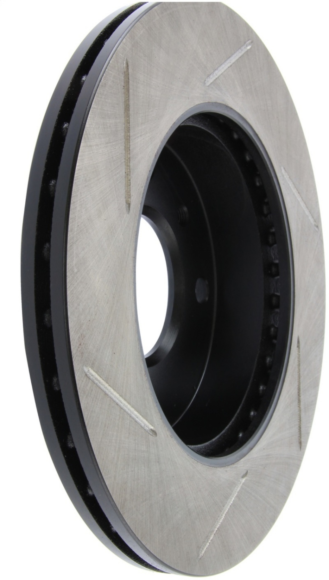 Picture of StopTech Power Slot Slotted 89-1-94 240SX w-o ABS - 2-94-6-96 240SX 4 Lug Front Left Rotor