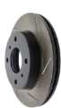 Picture of StopTech Power Slot Slotted 89-1-94 240SX w-o ABS - 2-94-6-96 240SX 4 Lug Front Left Rotor