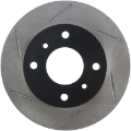 Picture of StopTech Power Slot Slotted 89-1-94 240SX w-o ABS - 2-94-6-96 240SX 4 Lug Front Right Rotor