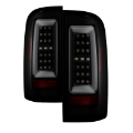 Picture of Spyder Chevy Colorado 2015-2017 Light Bar LED Tail Lights - Black Smoke ALT-YD-CCO15-LED-BSM