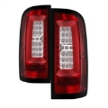Picture of Spyder Chevy Colorado 2015-2017 Light Bar LED Tail Lights - Red Clear ALT-YD-CCO15-LED-RC