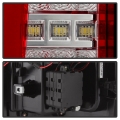 Picture of Spyder Chevy Colorado 2015-2017 Light Bar LED Tail Lights - Red Clear ALT-YD-CCO15-LED-RC