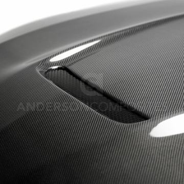 Picture of Anderson Composites 2018 Ford Mustang Type-GR Double Sided Carbon Fiber Hood