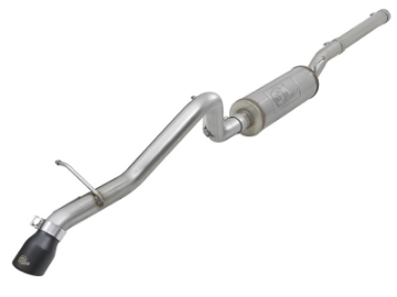 Picture of aFe MACH Force-Xp 2-1-2in 409 SS Hi-Tuck Cat-Back Exhaust w-Black Tip 07+ Jeep Wrangler JK 3-6L-3-8L
