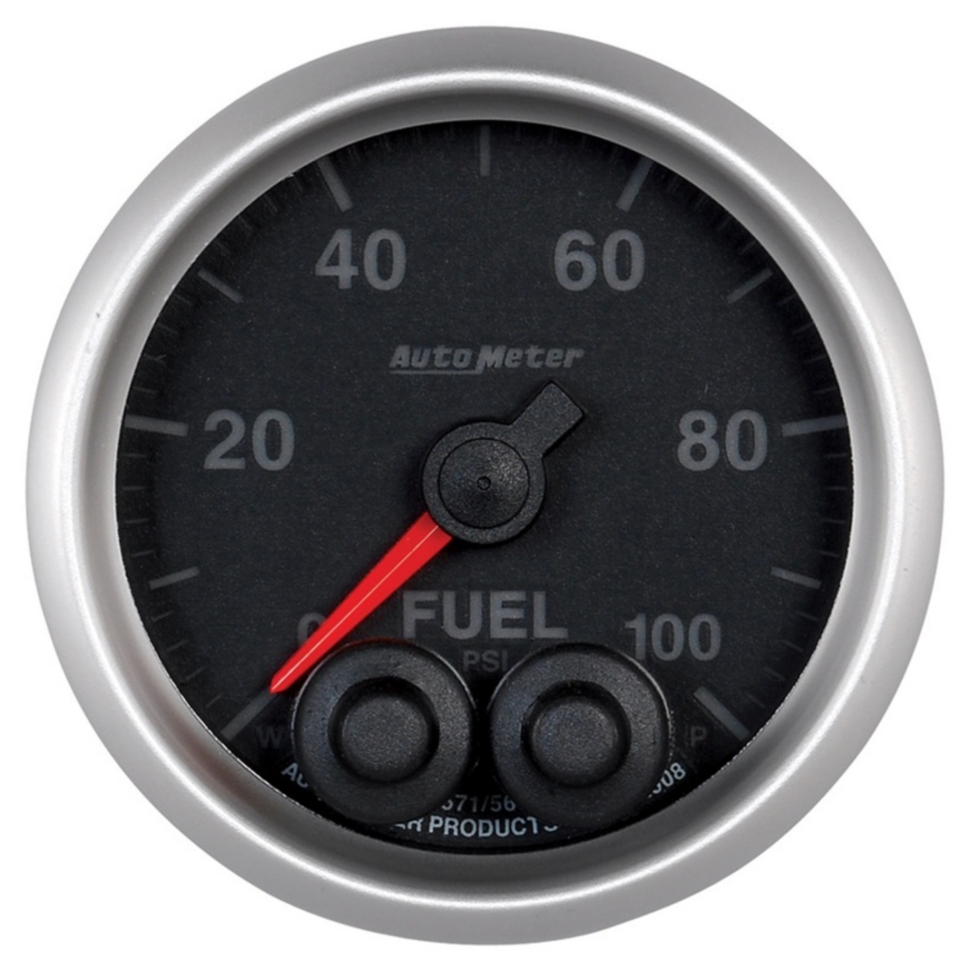 Picture of Autometer Elite 52mm 0-100 PSI Fuel Pressure Peak & Warn w- Electronic Control Gauge