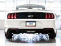 Picture of AWE Tuning 2018+ Ford Mustang GT S550 Cat-back Exhaust - Touring Edition Quad Diamond Black Tips