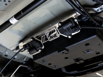 Picture of AWE 2018+ Ford Mustang GT Valve Motor Bracket for Models with Active Valve Performance Exhaust