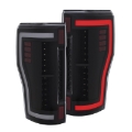 Picture of ANZO 2017+ Ford F-250 LED Taillights - Black-Clear