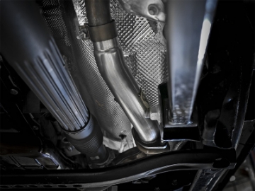Picture of aFe Twisted Steel 2in Stainless Steel Loop Delete Down-Pipe 2018+ Jeep Wrangler JL V6 3-6L