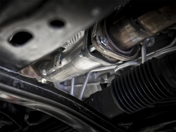 Picture of aFe Twisted Steel 2in Stainless Steel Loop Delete Down-Pipe 2018+ Jeep Wrangler JL V6 3-6L