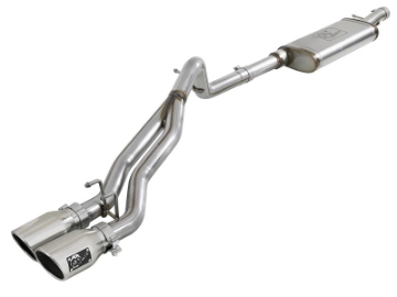 Picture of aFe Rebel Series 2-5in SS Cat-Back Exhaust w- Polished Tip 07-18 Jeep Wrangler JK V6 3-6-3-8L 4dr