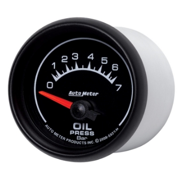 Picture of Autometer ES 52-4mm 0-7 Bar Oil Pressure SSE Gauge