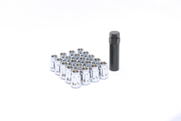 Picture of Wheel Mate Monster Lug 35 Short Lug Nut Set of 20 - Chrome 14x1-50