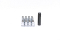 Picture of Wheel Mate Monster Lug 35 Short Lug Nut Set of 20 - Chrome 14x1-50