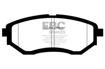 Picture of EBC 05-17 Subaru Legacy Ultimax2 Replacement Front Brake Pads