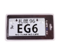 Picture of NRG Mini JDM Style Aluminum License Plate Suction-Cup Fit-Universal - EG6