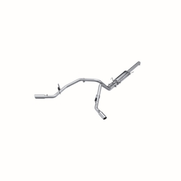Picture of MBRP 2004-2005 Dodge Ram Hemi 1500 5-7L SC-CC-SB Cat Back Dual Split Side