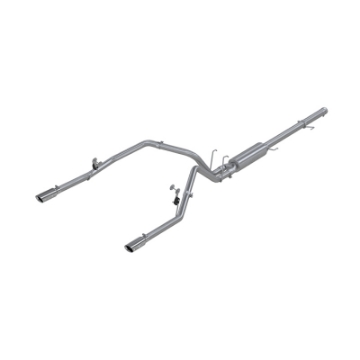 Picture of MBRP 2006-2008 Dodge Ram Hemi 1500 5-7L SC-CC-SB Cat Back Dual Split Rear