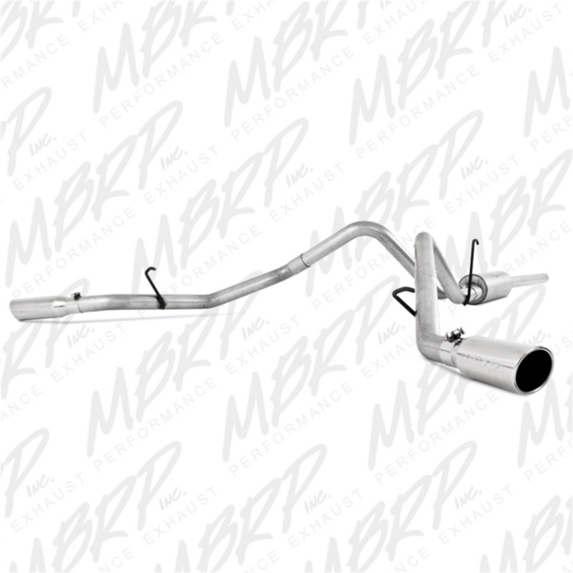 Picture of MBRP 2006-2008 Dodge Ram Hemi 1500 5-7L SC-CC-SB Cat Back Dual Split Side