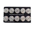 Picture of NRG M-Style Fender Washer Kit TI Series M6 Bolts For Plastic Silver Wshr-Silver Scrw - Set of 10