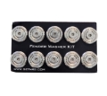 Picture of NRG M-Style Fender Washer Kit TI Series M6 Bolts For Plastic Silver Wshr-Silver Scrw - Set of 10