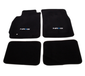 Picture of NRG Floor Mats - 03-05 Evo 8 NRG Logo - 4pc