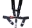 Picture of NRG SFI 16-1 5PT 3in- Seat Belt Harness - Latch Link - Black