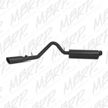 Picture of MBRP 2000-2006 Jeep Wrangler JK Inline-4 2-5L Inline-6 4-0L Cat Back Single Side