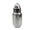 Picture of NRG 500 Series M12 X 1-5 Bullet Shape Steel Lug Nut Set - 21 Pc w-Lock Key - Silver