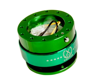 Picture of NRG Quick Release Gen 2-0 - Green Body - Green Ring