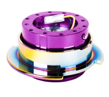 Picture of NRG Quick Release Gen 2-5 - Purple Body - Neochrome Ring