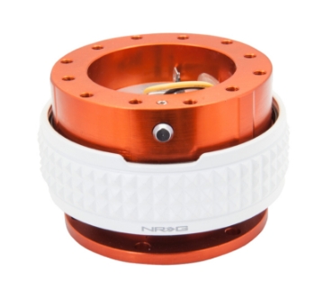 Picture of NRG Quick Release Kit - Pyramid Edition - Orange Body - Glow In The Dark Pyramid Ring