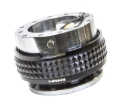 Picture of NRG Quick Release Kit - Pyramid Edition - Gunmetal Body - Black Pyramid Ring