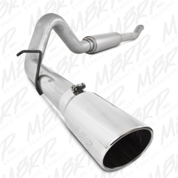 Picture of MBRP 2003-2007 Ford F-250-350 6-0L EC-CC Cat Back Single Side Stock Cat