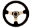 Picture of NRG Reinforced Steering Wheel 350mm - 3in- Deep Blk Suede w-Red BBall Stitch & Chrome Gold 3-Spoke