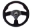 Picture of NRG Reinforced Steering Wheel 320mm Suede w-Red Stitch