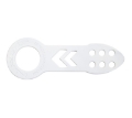 Picture of NRG Universal Front Tow Hook - White Powder Coat