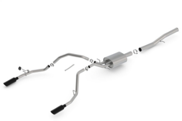 Picture of Borla 14-8 Chevrolet Silverado 1500 6-2L V8 AT-MT Extended Cab Standard Bed S-Type Exhaust