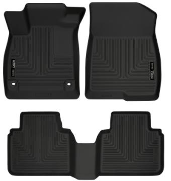 Picture of Husky Liners 2018 Honda Accord WeatherBeater Black Front & 2nd Seat Floor Liners