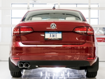 Picture of AWE Tuning 09-14 Volkswagen Jetta Mk6 1-4T Track Edition Exhaust - Chrome Silver Tips