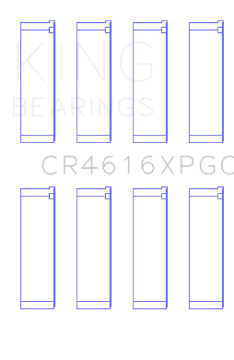Picture of King Engine Bearings Subaru FA20 pMaxKote Performance Rod Bearing Set - Size STD