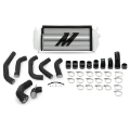 Picture of Mishimoto 15-16 Ford F-150 EcoBoost 3-5L Silver Performance Intercooler Kit w- Black Pipes