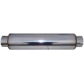 Picture of MBRP Replaces all 30 overall length mufflers Muffler 4 Inlet -Outlet 24 Body 30 Overall T304