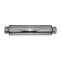 Picture of MBRP Replaces all 30 overall length mufflers Muffler 4 Inlet -Outlet 24 Body 30 Overall T304