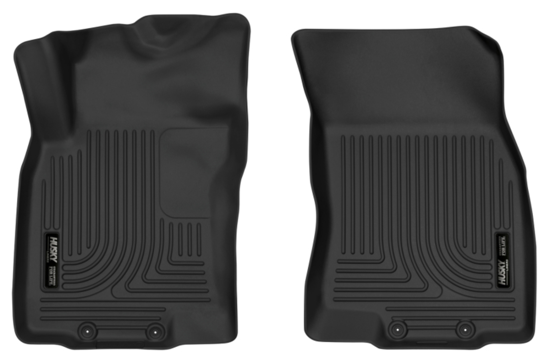 Picture of Husky Liners 14-18 Nissan Rogue - 14-15 Nissan X-Trail X-Act Contour Black Front Floor Liners