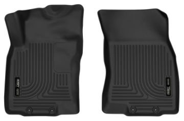 Picture of Husky Liners 14-18 Nissan Rogue - 14-15 Nissan X-Trail X-Act Contour Black Front Floor Liners