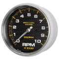 Picture of Autometer Marine Carbon Fiber 5in 10K RPM In-Dash Tachometer Gauge