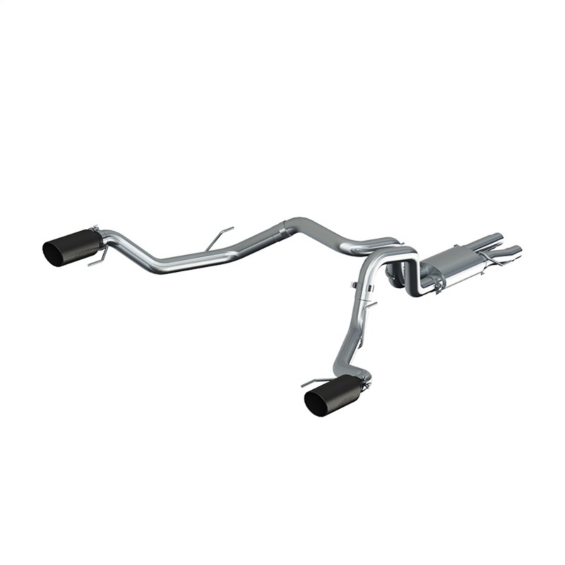 Picture of MBRP 17-20 Ford F-150 Raptor 3-5L Ecoboost Dual Rear Exit T409 3in Resonator Back Exhaust System