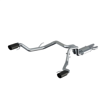 Picture of MBRP 17-20 Ford F-150 Raptor 3-5L Ecoboost Dual Rear Exit T409 3in Resonator Back Exhaust System