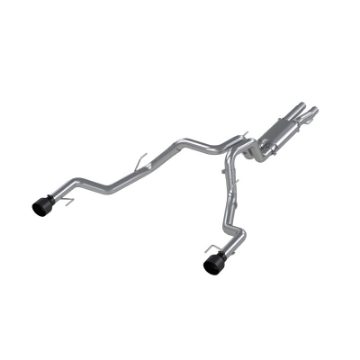 Picture of MBRP 17-20 Ford F-150 Raptor 3-5L Ecoboost Dual Rear Exit T409 3in Resonator Back Exhaust System